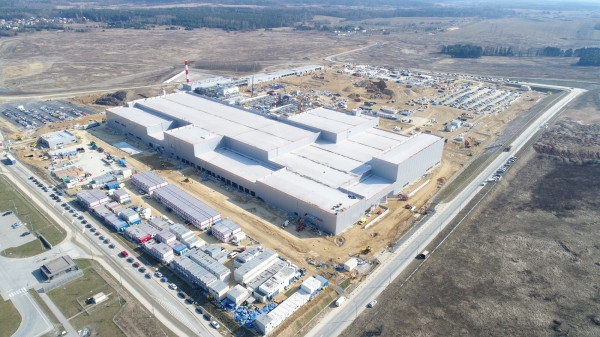 SK아이이테크놀로지가 폴란드에서 건설중인 리튬이온 배터리 분리막(LiBS) 공장