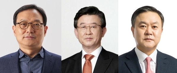 (왼쪽부터)삼성경제연구소 김완표·성인희·최영무 사장